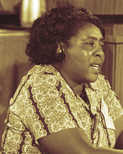 Fannie Lou Hamer - Library of Congress Prints & Photographs Division, LC-DIG-ppmsc-01267